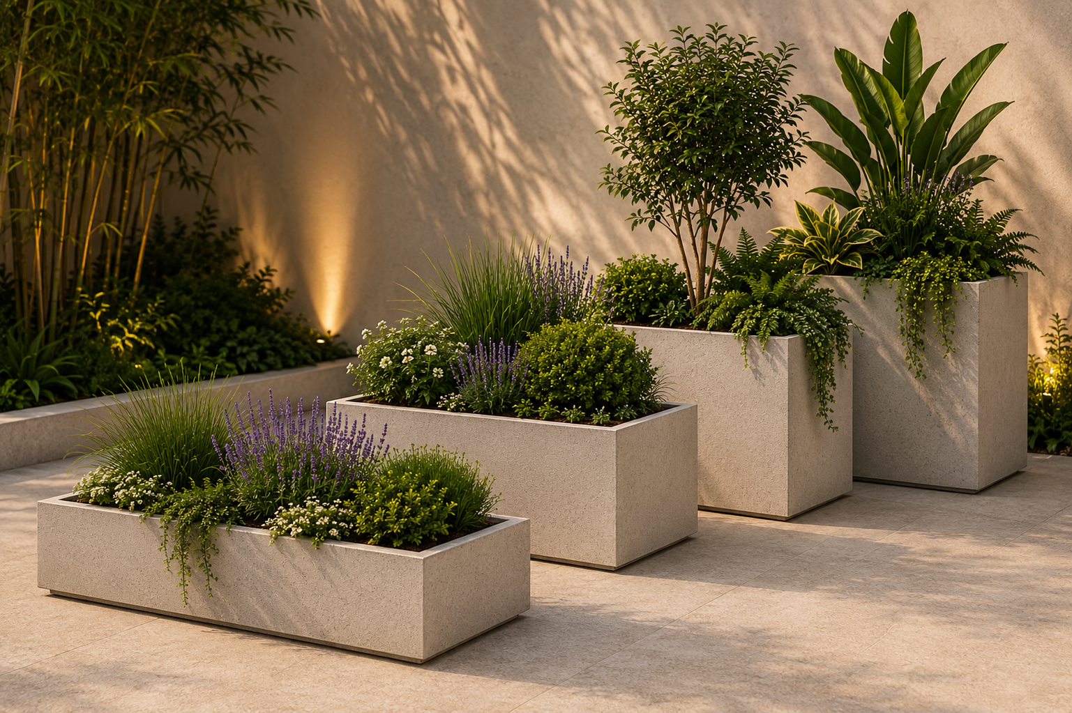 Jardineras en Concreto