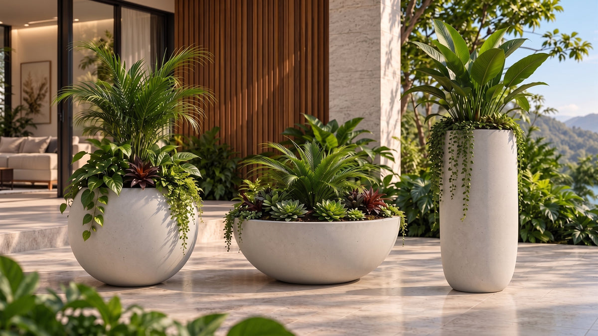 Materas especiales en concreto – Las Palmas y Jardines de Manuel