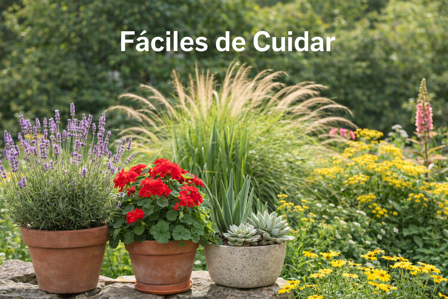 🌿 Fáciles de Cuidar