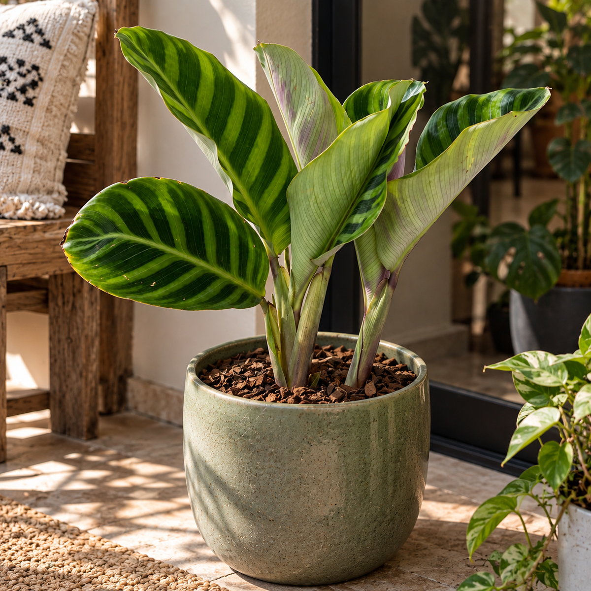 Calathea panna verde — foto 3