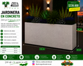 Jardinera en Concreto 130x30x80 cm
