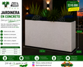 Jardinera en Concreto 130x30x110 cm