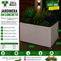 Jardinera en Concreto 120x100x80 cm