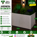 Jardinera en Concreto 120x100x100 cm