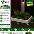 Jardinera en Concreto 120x110x40 cm
