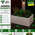 Jardinera en Concreto 120x110x60 cm