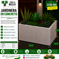 Jardinera en Concreto 120x110x80 cm