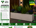 Jardinera en Concreto 130x20x60 cm