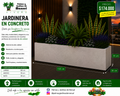 Jardinera en Concreto 130x30x30 cm