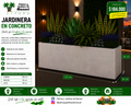 Jardinera en Concreto 130x30x40 cm