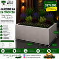 Jardinera en Concreto 130x110x60 cm