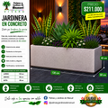 Jardinera en Concreto 130x60x40 cm