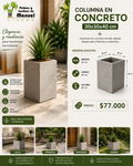 Columna en Concreto 30x30x40 cm