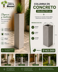 Columna en Concreto 30x30x110 cm