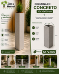 Columna en Concreto 30x30x120 cm