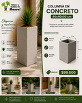 Columna en Concreto 40x40x50 cm