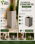 Columna en Concreto 40x40x60 cm