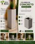 Columna en Concreto 50x50x100 cm