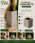 Columna en Concreto 60x60x70 cm