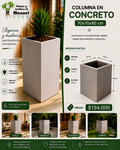 Columna en Concreto 70x70x90 cm