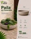 Paila en Concreto 90x30 cm
