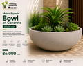 Matera Especial Bowl en Concreto 50x30 cm