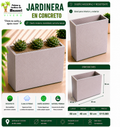 Jardinera en Concreto 60x40x50 cm