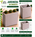 Jardinera en Concreto 60x50x60 cm