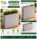 Jardinera en Concreto 70x20x60 cm