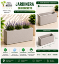 Jardinera en Concreto 30x10x20 cm