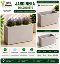 Jardinera en Concreto 40x20x30 cm