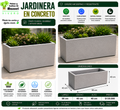 Jardinera en Concreto 90x40x40 cm