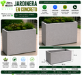 Jardinera en Concreto 90x50x90 cm