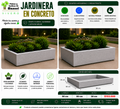 Jardinera en Concreto 90x80x30 cm