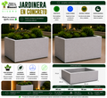 Jardinera en Concreto 90x80x70 cm