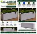 Jardinera en Concreto 100x20x70 cm