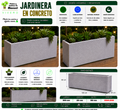 Jardinera en Concreto 100x20x80 cm