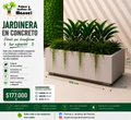 Jardinera en Concreto 100x70x50 cm