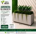 Jardinera en Concreto 100x70x60 cm