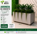 Jardinera en Concreto 100x80x70 cm