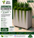 Jardinera en Concreto 100x80x100 cm