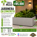 Jardinera en Concreto 110x60x50 cm