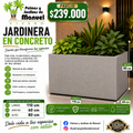 Jardinera en Concreto 110x60x80 cm