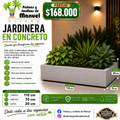 Jardinera en Concreto 110x70x20 cm