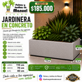 Jardinera en Concreto 110x70x40 cm