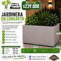 Jardinera en Concreto 110x70x70 cm