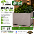 Jardinera en Concreto 110x70x90 cm