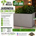Jardinera en Concreto 110x70x100 cm