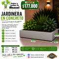 Jardinera en Concreto 110x80x20 cm