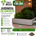 Jardinera en Concreto 110x80x30 cm